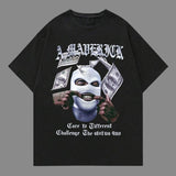 Vintage Graphic Tees Y2k Clothing Print T-Shirt Unisex Top Streetwear Oversized