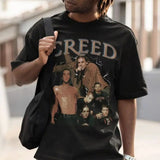 Vintage-Inspired Creed T-Shirt, Unisex Classic Band Merch, Retro Music Graphic Tee, 90s Rock Fan Apparel, Gift for Creed Fans