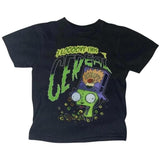 Vintage Invader Zim Gir Baby Tee, Gothic Emo Girl Baby Tee, Y2k Top Women Streetwear, Grunge 2000s, Women Fitted T-Shirt, Gift For Girlfriend