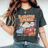Vintage Lightning Mcqueen Halloween Comfort Colors or Gildan T-shirt, Car Enthusiast Shirt, Car Clothing, Vintage car shirt Cotton Top Womenswear