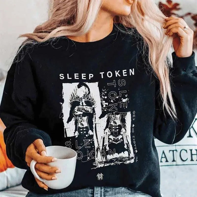 Vintage Logo Sleep Token Shirt, Arcadian Stag Sweatshirt Hoodie, Sleep Token Merch Gift, Gift shirt, Gift for Women and Men