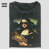 Vintage Mona Lisa Taco Bell Tee, Funny Mona Lisa Shirt, Taco Bell Shirt, Funny Graphic Tee, Unisex T-Shirt, Unisex Movie Gift Menswear Womenswear Streetwear