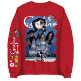 Vintage Movie Hoodie, Valentine Hoodie, Coraline Best For Coraline Movie Sweatshirt