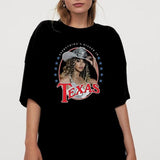 Vintage Music Everything's Bigger In Texas H-Town Shirt