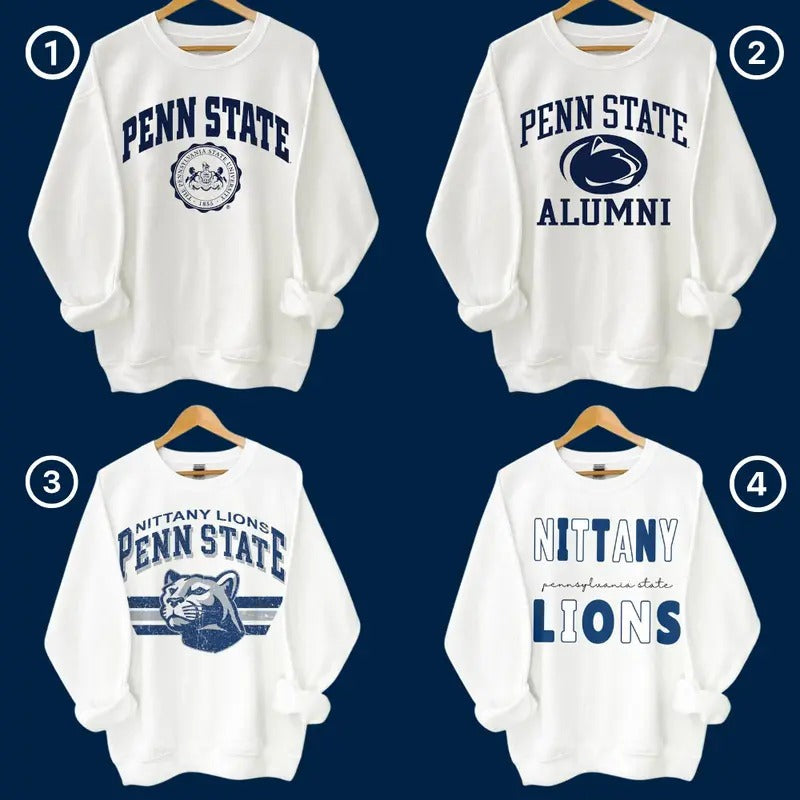 Vintage NCAA Sport Team Penn State Nittany Lions With T-Shirt, Penn State Nittany Lions Vintage Football Team NCAA Shirt, Gift for Fans shirt