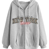 Vintage New York Sweatshirt, Cute Hoodies and Crewneck Sweatshirts, Spring Clothes and Graphic Hoodie, Womens Tops and Summer Clothes Casual Cotton