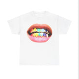 Vintage Rainbow Grill Lover Graphic Tee, Sweatshirt, Hoodie Size S-3XL,Gift For Women Top Womenswear Underwear Humen