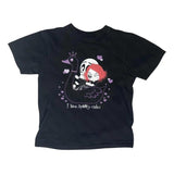 Vintage Ruby Gloom Baby Tee, Goth Punk College Humour Cartoon, Y2k Top Women Streetwear, Gothic Emo Girl, Women Fitted T-Shirt, Scene Clothing 2000s, Gift For Girlfriend