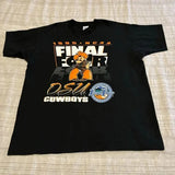Vintage Salem Oklahoma State 1995 Final Four Tee Classic Cotton Menswear Top Embroidered Hoodie
