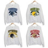 Vintage Style All Team Football Crewneck, Retro  Football Sweatshirt, Game Day Crewneck