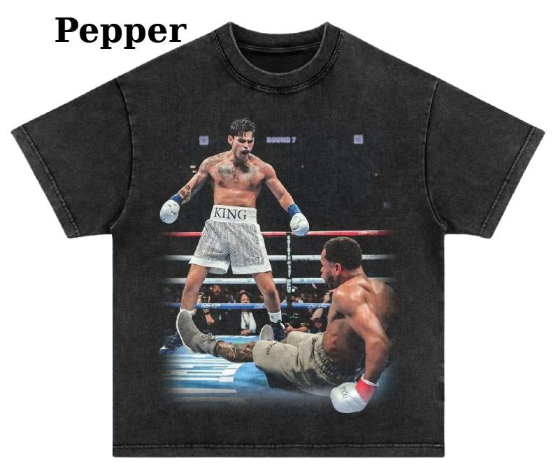 Vintage Style KING RYAN Shirt, Retro 90s Boxing Sport Legend Unisex Graphic Tee, Menswear Top, Underwear Streetwear