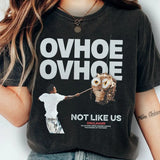 Vintage Style Kendrick Lamar Shirt K.Dot OVHOE Not Like US T-shirt Disclaimer Sweatshirt Kendrick Lamar Merch Hoodie Gift For Fans Men Women
