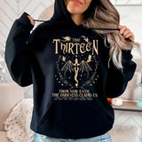 Vintage The Thirteen Throne Of Glass Shirt, The Thirteen From Now Until Darkness T Shirt, Throne Of Glass T Shirt, Unisex Sweater Pullover Tee