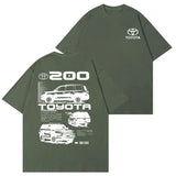 Vintage Toyota 200 Cruiser Comfort Colors or Gildan T-shirt, Car Enthusiast Shirt, Car Clothing, Unisex, Vintage car shirt Cotton Fit