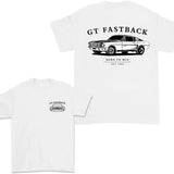 Vintage Vibe 2 Sides Ford Mustang GT Fastback (1968) Men's Cotton Tee Old School Tee Gift for Him Classic Car Casual Menswear