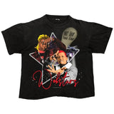 Vintage Wokstars Black Graphic Bootleg T-Shirt