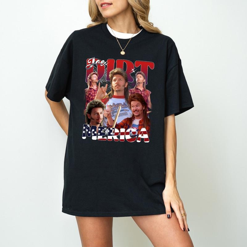 Vintage wash Joe Dirt America Vintage T-shirt, Unisex Shirt, Joe Dirt July 4th Shirt, Joe Dirt America Shirt