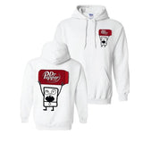 Vintagge Dr Pepper Hoodie, Dr Pepper Meme Hoodie, Funny Sarcastic Soda Collar Cotton Hoodie, Casual Graphic Cotton Hoddie Gift For Men And Women, Full Size, Full Color