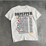Vintagge Dr Pepper The Eras Tour T-Shirt, King Of Bevarages Casual Graphic Cotton Tee Gift For Men And Women, Full Size, Full Color