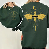 Violent Little Thing Fourth Wing Two Side Shirt , Dragon Riders Quadrant Shirt, Fly Or Die Shirt, Unisex Sweater Pullover Tee