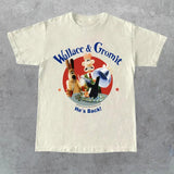 Wallace and Gromit He's Back 1989 Shirt Outfit, Gift for Her, Gift for Him, Gift for Friend