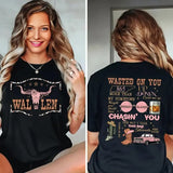 Wallen Bullhead 2 Sides Shirt, Soft Unisex Fit, Music Lover's Gift, Full Sizes, Full Colors, Unisex T-shirt for Men and Women, Classic Menswear, Womenswear Comfort Cotton Tshirt