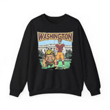 Washington Football Sweatshirt Football Fan Gift, Vintage Football Merch