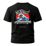 Tokyo Toms Nissan GTR R31 Wave T-Shirt