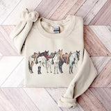 Western Sweatshirt, Horse Sweatshirt, Western Graphic, Cowgirl Sweatshirt, Horse Girl, Ranch Girl, Cowboy Graphic Shirt, Rodeo Sweatshirt Unisex Womenswear