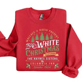 White Christmas Movie 1954 Crewneck Sweatshirt for Women - Christmas Shirt Gift - Fit