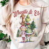 Whovillee Co Christmas Sweatshirt, Retro Christmas Shirt, Christmas Sweatshirt, Christmas Gifts