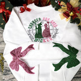 Wicked Sidebow Embroidered Sweatshirt, Changed For Good Trending Embroidered T-Shirt, Christmas Unisex Tee High-Quality