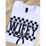 Wifey Checker Graphic Tee