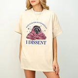 With Fear for Our Democracy I Dissent,Democracy Shirt,Justice Shirt,Activist Shirt