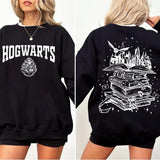 Wizard Castle Book 2 sides shirt, Hogwarts shirt, Bookish Reader Shirt, Wizard shirt, Book Reading Magic Shirt, Bookish shirt, Gift for fans