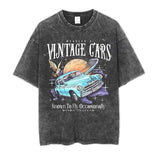 Wizard Flying Car Vintage 90s Graphic Shirt, Vintage Style Weasley Car Tee, Bookish Wizard Shirt, Universal Fan shirt, Magical Adventure Tee
