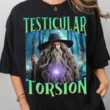 Wizard Funny Shirt, Testicular Torsion  Tee, Cursed Spells Shirts, Shadow Wizard Money Gang, Wizzard Home, Tiefling Wizarrd, Inappropriate Gifts