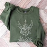 Wizard Sweatshirt, Wizard Gift for Book Lovers, Cozy Bookish sweater, Perfect Wizard School Inspired Gift, Bookish Sweatshirt, Wizard shirt