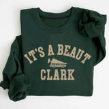 Women's Letter Print Round Neck Pullover Sweater, Casual Long Sleeve Crew Neck Sweatshirt for Fall & Winter Shirt, Women's Clothes for Daily Wear Sweater Crewneck Shirt T-shirt Hoodie