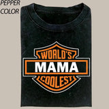 World's Coolest Mama And Papa Shirt, Mother's Day Tee, Motorcycle Dad Gift Funny Father's Day & Christmas Gift for Mon And Dad