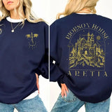 Xaden Riorson House 2 Sides T Shirt, Iron Flame, Dragon Rider, Bookish Shirt, Fourth Wing Lover, Violet Sorrengail, Bookworm Tee, Sweater Pullover Tee