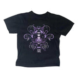 Y2K Gothic Emo Girl Top Baby Tee, Y2k Top Women Streetwear, Grunge 2000s, Women Fitted T-Shirt