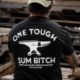 One Tough Sum Born and Raised American Outlaw Men's T-Shirt