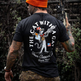 The Cat With A Gat Remix Men's T-Shirt