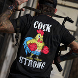 Boxing Chicken C*ck Strong Men's T-Shirt