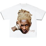 Y.Thug Graphic Tees - Vintage Bootleg Summer Tee Cotton Menswear Top Motivation Original