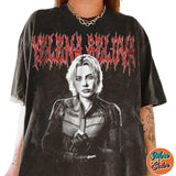Yelena Belova Black Widow Thunderbolts Metal Movie Shirts, Cotton Unisex T-shirt, Crew Neck, Size S- 3XL, Menswear Top, Womenswear Top Underwear Streetwear
