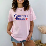 Zach Childers Bryan '24 Shirt, Country Music T-Shirt, 90s Western Shirt, Make Country Great Again Shirt, Cotton Round Neck Tee, Full Sizes, Full Colors, Unisex T-shirt for Men and Women, Classic Menswear, Womenswear Comfort Top