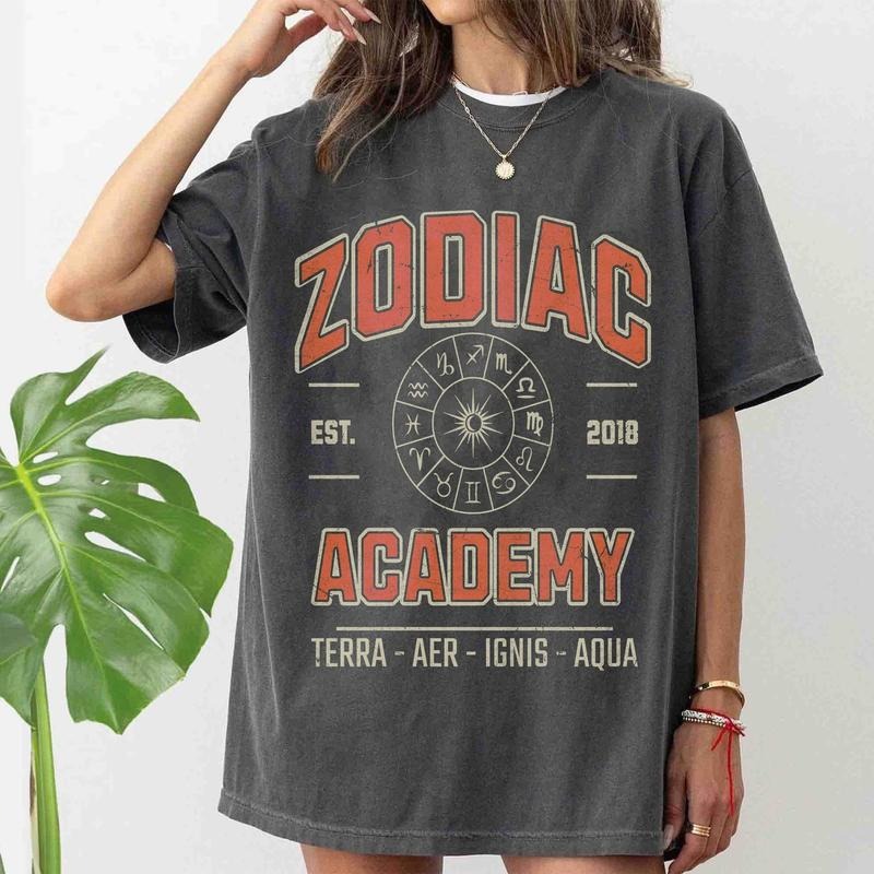Zodiac Academy Solaria Comfort Colors Shirt, Zodiac Academy Merch, Vega Twins Shirt, Zodiac Signs, Ruthless Boys 67S30