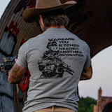 George Washington: Heard You B*tches Needed Another Revolution Men's T-Shirt